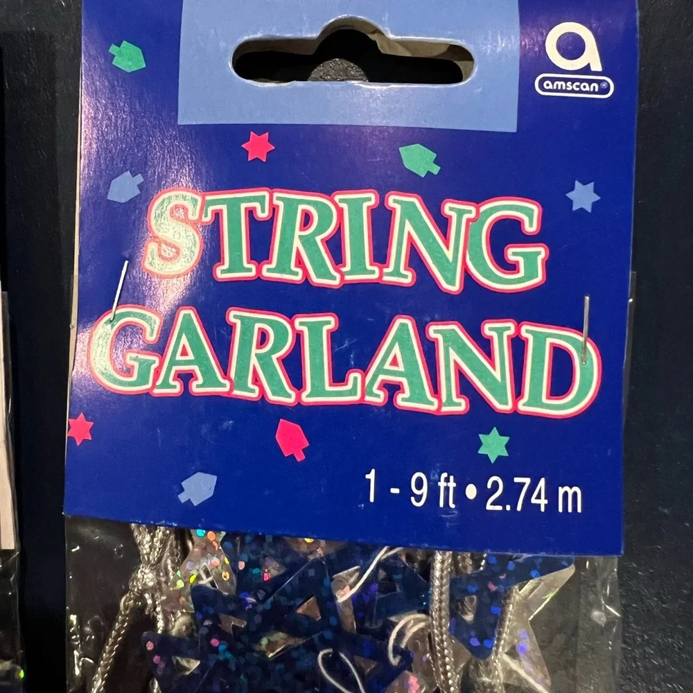 NWT 3 packs-Star of David ✡️ String Garland ✡️